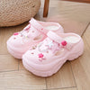 Cute Stars and Bows Summer Platform Shoes