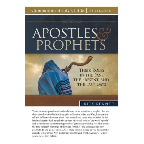 Apostles and Prophets Study Guide - Paperback