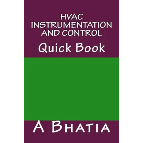 HVAC Instrumentation and Control: Quick Book - Paperback