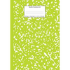 Marble Notebook A4: Green Marble College Ruled Journal - Paperback