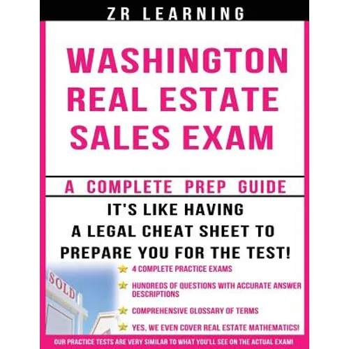 Washington Real Estate Sales Exam Questions - Paperback