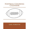 Football Coloring Calendar - Paperback