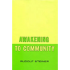 Awakening to Community: (Cw 257) - Paperback