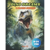 Dino Dreams: A Coloring Adventure: Dinosaur coloring book for kids 8-14 years - Paperback