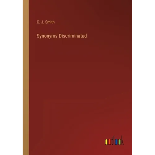 Synonyms Discriminated - Paperback
