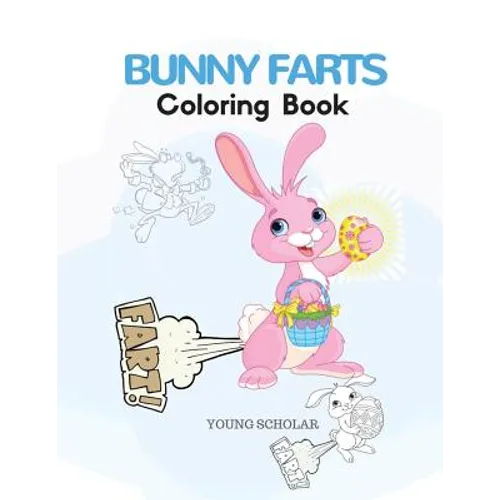 Bunny Farts Coloring Book - Paperback