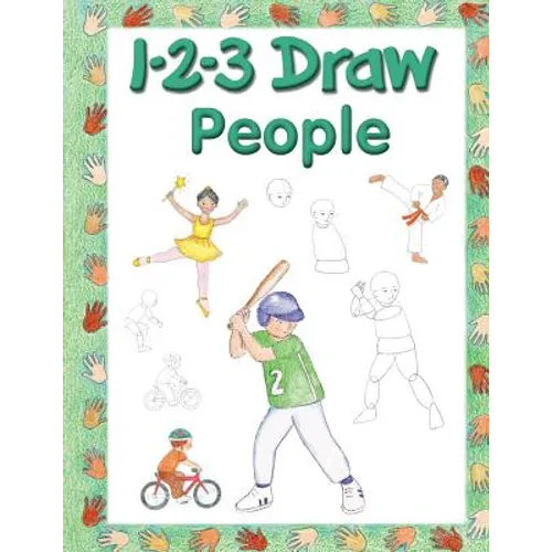123 Draw People: A step by step drawing guide for young artists - Paperback