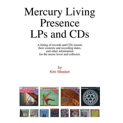 Mercury Living Presence LPs and CDs - Paperback