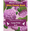 Word Search Bible Puzzle: Illustrated Edition Large Print - Paperback