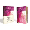 Niv, Artisan Collection Bible, Cloth Over Board, Pink, Art Gilded Edges, Red Letter Edition, Comfort Print - Hardcover