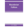 Macedonian folklore - Paperback