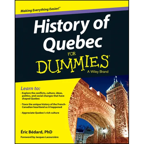 History of Quebec For Dummies - Paperback