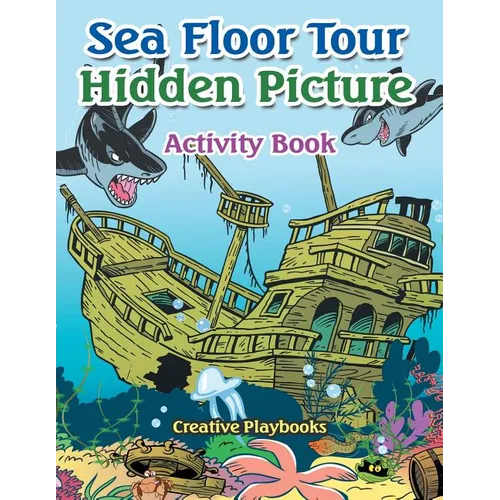 Sea Floor Tour Hidden Picture Activity Book - Paperback