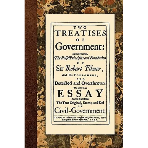 Two Treatises of Government - Paperback