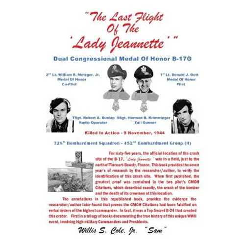 The Last Flight Of The 'Lady Jeannette' - Paperback