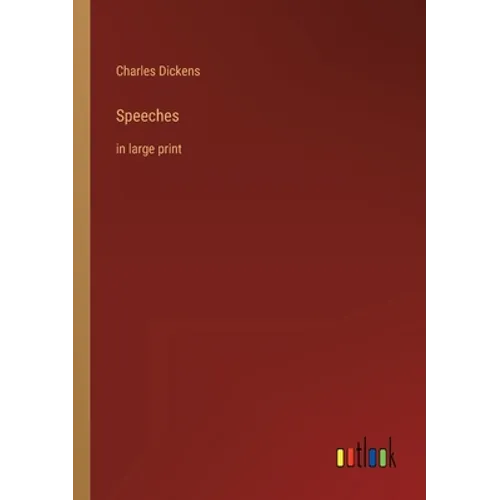 Speeches: in large print - Paperback