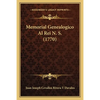 Memorial Genealogico Al Rei N. S. (1770) - Paperback