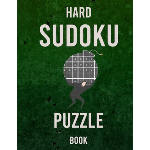 Hard Sudoku puzzle book: 400 Challenging Sudoku Puzzles Hard to Extremely Hard - Brain Games - Relax and Solve - Paperback