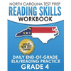NORTH CAROLINA TEST PREP Reading Skills Workbook Daily End-of-Grade ELA/Reading Practice Grade 4: Preparation for the EOG English Language Arts/Readin - Paperback