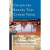 Corporate Boards That Create Value: Governing Company Performance from the Boardroom - Hardcover