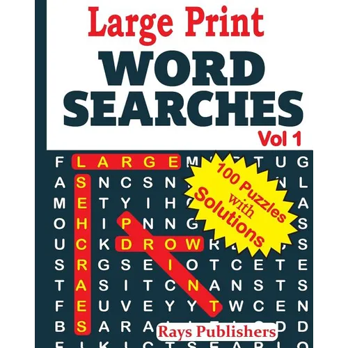Large Print Word Searches - Paperback