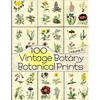 100 Vintage Botany Botanical Prints Volume 2 - Paperback