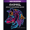 Animal Adult Coloring Book - Paperback