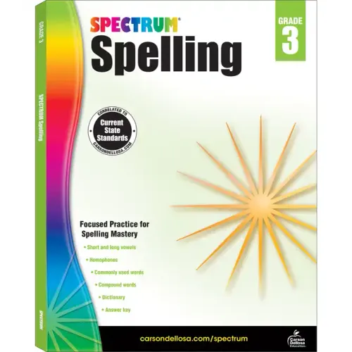 Spectrum Spelling, Grade 3: Volume 30 - Paperback