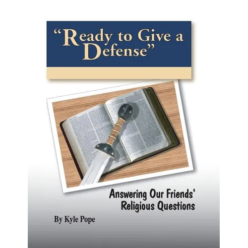 Ready to Give a Defense - Paperback