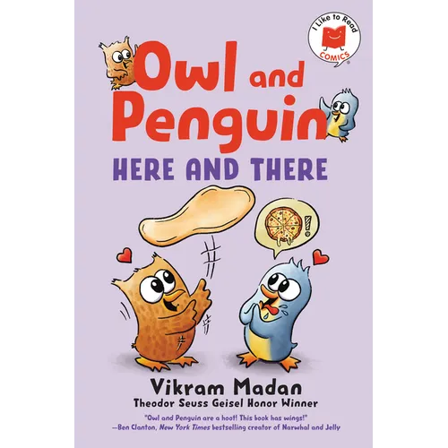 Owl and Penguin: Here and There - Hardcover