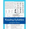 Reading Syllables: Simple & Fun Syllable Practice - Paperback