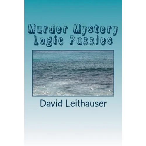 Murder Mystery Logic Puzzles - Paperback