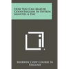 How You Can Master Good English In Fifteen Minutes A Day - Paperback