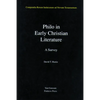 Philo in Early Christian Literature, Volume 3: A Survey - Hardcover