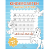 Kindergarten Tracing Letters: Alphabet Handwriting Practice Workbook For Kids Ages 3-5 - Paperback