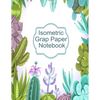 Isometric Graph Paper Notebook: Graphic Paper Composition Notepad (.28" per side) To Draw Puzzles, Complex or Labyrinthine 3D Images With Boxes - Geom - Paperback