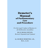 Demeter's Manual of Parliamentary Law and Procedure: Blue Book Edition - Paperback