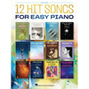 12 Hit Songs for Easy Piano - Songbook with Lyrics - Paperback
