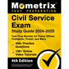 Civil Service Exam Study Guide 2024-2025 - 400+ Practice Questions, 150+ Online Video Tutorials, Test Prep Secrets for Police Officer, Firefighter, Po - Paperback