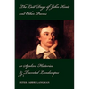 The Last Days of John Keats and Other Poems - Paperback