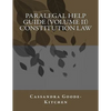 Paralegal Help Guide (Volume II) Constitution Law - Paperback
