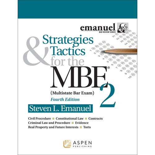 Strategies & Tactics for the MBE 2 - Paperback