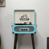 Victor Andover 5-in-1 Music Center with Chair-Height Legs and Bluetooth Function