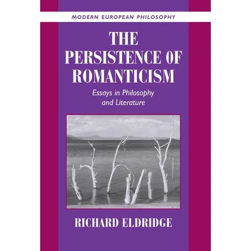 The Persistence of Romanticism: Essays in Philosophy and Literature - Hardcover