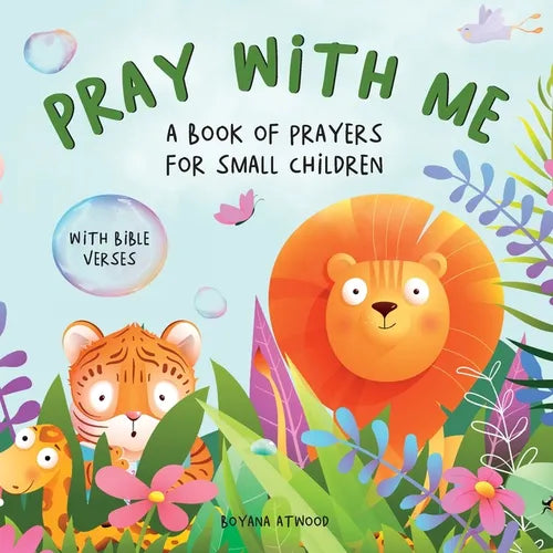 Pray With Me - A Book of Prayers For Small Children With Bible Verses - Paperback