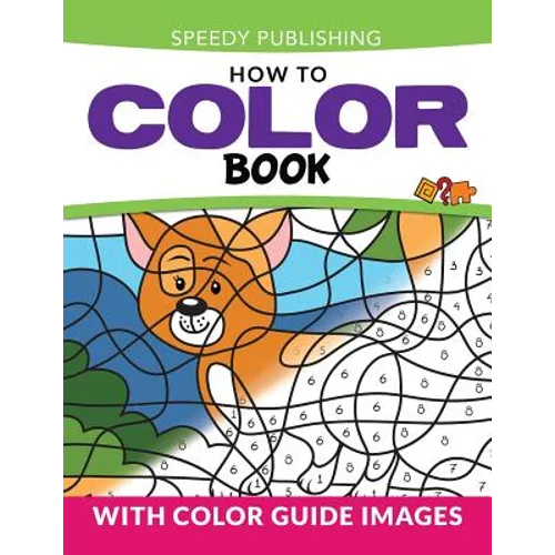 How To Color Book: With Color Guide Images - Paperback