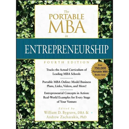 The Portable MBA in Entrepreneurship - Hardcover