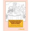 Enchanting Embroidery Designs Colouring Book For Adults: Embroidery Inspired Patterns For Your Creativity - Paperback