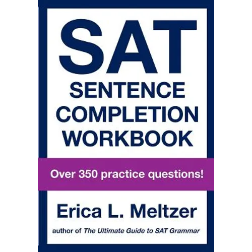 SAT Sentence Completion Workbook - Paperback