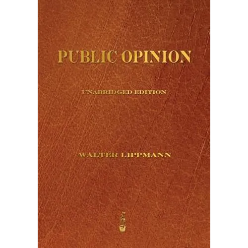 Public Opinion - Paperback